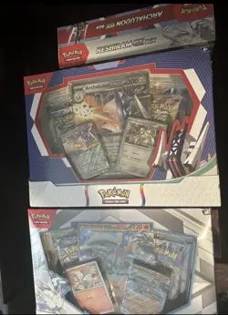 Pokemon Box Set Lot - Kyurem, Melmetal, Archaludon & Reshiram -32 Packs Total - Image 2
