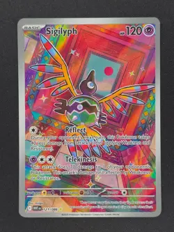 Sigilyph 121 Pokemon WHT White Flare 2025 NM 🔥🔥🔥 - Image 1