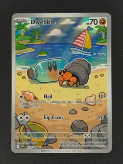 Dwebble #129/086 Pokemon SV: Black Bolt 2025 NM 🔥 - Image 1