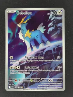 Cobalion #144/086 Pokemon SV: Black Bolt 2025 NM 🔥 - Image 1
