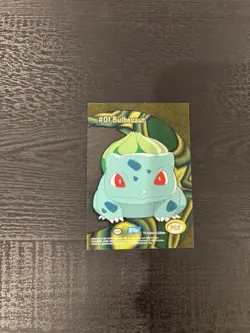 Pokemon Card: 2000 Topps #1 Bulbasaur PC2 Clear Card - Image 3