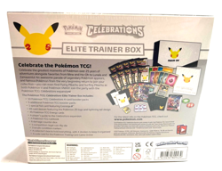 POKEMON ELITE TRAINER BOX 25TH CELEBRATIONS ETB - NEW - SEALED W/CASE AWESOME ! - Image 3