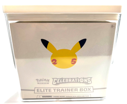 POKEMON ELITE TRAINER BOX 25TH CELEBRATIONS ETB - NEW - SEALED W/CASE AWESOME ! - Image 1