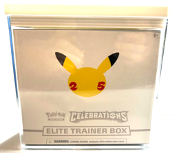POKEMON ELITE TRAINER BOX 25TH CELEBRATIONS ETB - NEW - SEALED W/CASE AWESOME ! - Image 1