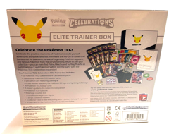 POKEMON ELITE TRAINER BOX 25TH CELEBRATIONS ETB - NEW - SEALED W/CASE AWESOME ! - Image 3