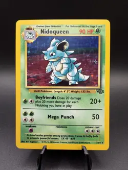 Pokemon TCG Nidoqueen Jungle 7/64 Holo Rare - Image 1