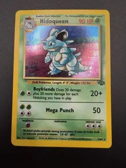 Pokemon TCG Nidoqueen Jungle 7/64 Holo Rare - Image 3