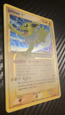 Jolteon Gold Star EX Power Keepers 101/108 Pokemon TCG Vintage Gold Star - Image 3