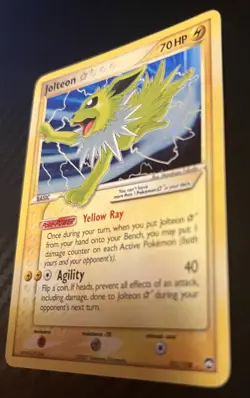 Jolteon Gold Star EX Power Keepers 101/108 Pokemon TCG Vintage Gold Star - Image 4