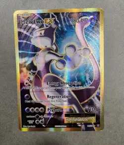 Pokemon TCG Mewtwo EX 103/108 Full Art Holo XY Evolutions - NM/NM- - Image 1