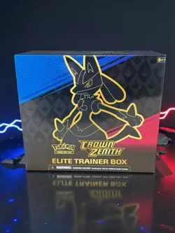 POKEMON CROWN ZENITH FACTORY SEALED ELITE TRAINER BOX ETB - Image 1