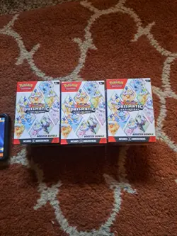 Pokemon TCG: S&V Prismatic Evolutions Factory Sealed Booster Bundle Box - Image 1