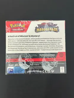 Pokemon TCG Twilight Masquerade Booster Box Sealed 36 Packs Sealed - Image 2