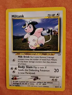 Pokemon Miltank 41/111 Neo Genesis 1st Edition Regular Uncommon Basic 70 HP - Image 1