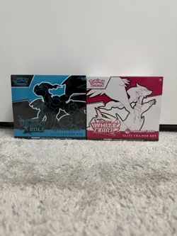 Pokemon Black Bolt and White Flare Pokemon Center ETB Sealed Elite Trainer Box - Image 1