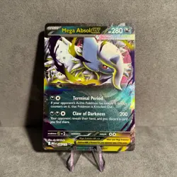 Mega Absol EX 086/133 Pokemon Mega Evolutions Light Played - Image 1