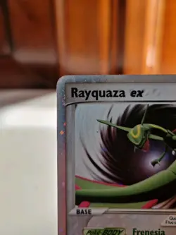 Pokemon carta promo Rayquaza EX 039 Wizards Black Star Promos Holo LP Italiano - Image 5