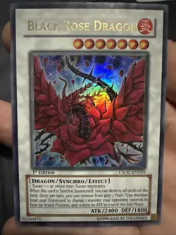 Black Rose Dragon CSOC-EN039 Ultra Rare 1st Edition Yugioh 7969 - Image 1