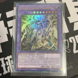 Yu-Gi-Oh DUAD-EN037 Secreterion Dragon Ultra Rare 1st Edition Mint Pack Fresh - Image 1