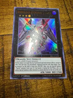 Borreload eXcharge Dragon RIRA-EN039 1st Edition Ultra Rare LP + BONUS - Image 1