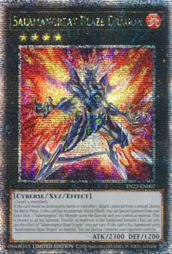 Salamangreat Blaze Dragon (Quarter Century Secret Rare)-Quarter Century Secre... - Image 1