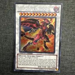 Red Nova Dragon CT07-EN005 2010 Collectors Tins Limited Edition Lp - Image 1