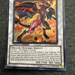 Red Nova Dragon CT07-EN005 2010 Collectors Tins Limited Edition Lp - Image 3