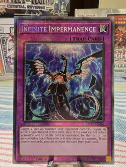 Yugioh - Infinite Impermanence MP25-EN032 Starlight Rare Mega Pack 2025 NM - Image 1