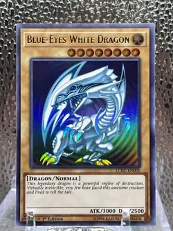 Yu-Gi-Oh! Blue-Eyes Lot LCKC-EN001, EN008, EN057, EN065 1st Edition NM + - Image 2