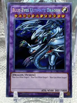 Yu-Gi-Oh! Blue-Eyes Lot LCKC-EN001, EN008, EN057, EN065 1st Edition NM + - Image 4