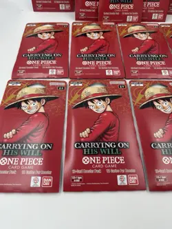 15x One Piece TCG Carrying On His Will OP-13 Blister Packs ENGLISH ✅ FREE SHIP ✅ - Image 2