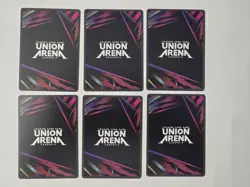 Union Arena Rare Assorted Card Lot Of 6 Cards (FOIL) NM - Image 2