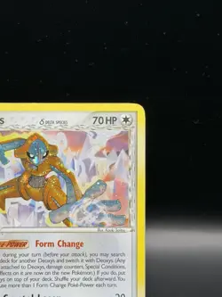 Pokemon Deoxys Holo Rare Card 2/17 Delta Species, Pop Series 4 Body Swirl - Image 5