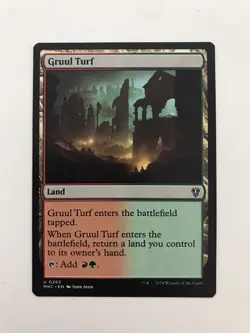 Gruul Turf MTG Magic the Gathering Card NM Near Mint MKC - Image 1