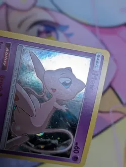 Mew - SM215 - Pokemon Sun & Moon Hidden Fates Promo Holo Rare Card MP - Image 2