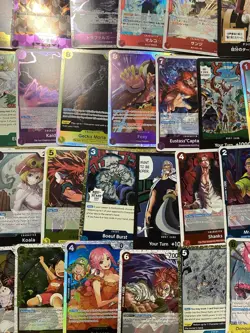 800+ One Piece Card Lot With Box! Rares, Promo Cards, Foil, Holo, SR, Dom, L - Image 5