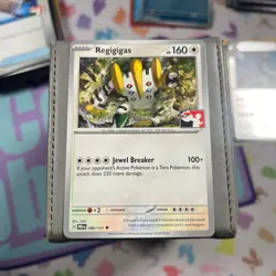 Regigigas 086/131 Play Stamp Prize Pack - NM Pokemon Card - Image 1