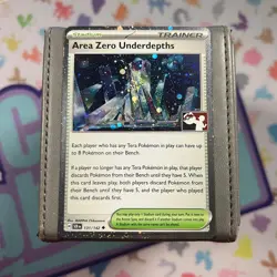 Area Zero Underdepths 131/142 HOLO Play Stamp Prize Pack - NM Pokemon Card - Image 1