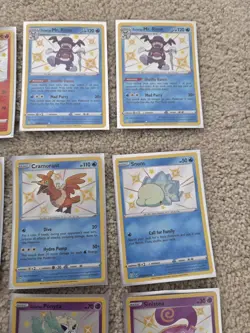 Pokemon TCG Paldaean and Shining Fates 54 shiny cards including Vmax, V, and Ex - Image 3