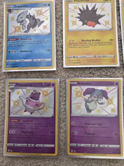 Pokemon TCG Paldaean and Shining Fates 54 shiny cards including Vmax, V, and Ex - Image 4