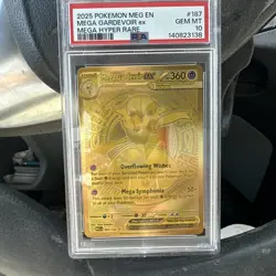 Pokemon Mega Gardevoir EX Holo Card 187/132 Me01: Mega Evolution - Image 1