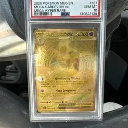 Pokemon Mega Gardevoir EX Holo Card 187/132 Me01: Mega Evolution - Image 2