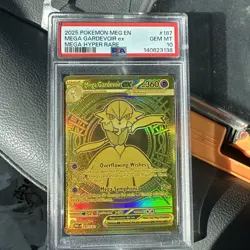 Pokemon Mega Gardevoir EX Holo Card 187/132 Me01: Mega Evolution - Image 3