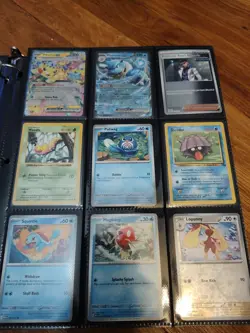 Pokemon Binder Collection Of 270 Vintage And Modern Cards( Binder Included) - Image 4