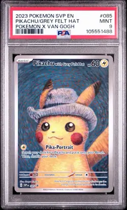 Pikachu with Grey Felt Hat 085 Sv: Scarlet & Violet Promo Cards Regular - Image 1