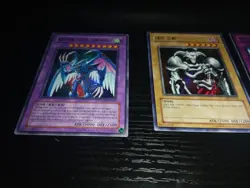 Vintage Yu-Gi-Oh Korean Tcg Card Lot Of 4 Holos 3 Ultra Rare 1 Secret Rare! - Image 3