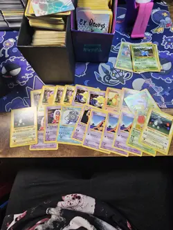 Pokemon Bulk Wotc 1500+ Card Vintage Lot Base-Ex Series DMG-NM Read Description! - Image 1