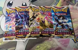 Pokemon Astral Radiance Booster Packs Art Set x5 Card Pack (Sealed) - Image 1