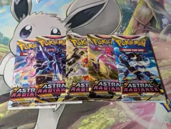 Pokemon Astral Radiance Booster Packs Art Set x5 Card Pack (Sealed) - Image 2