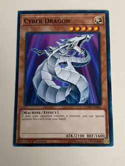 Yugioh - Cyber End Dragon Fusion Set Polymerization 5 Cards - Free Holo Card - Image 2
